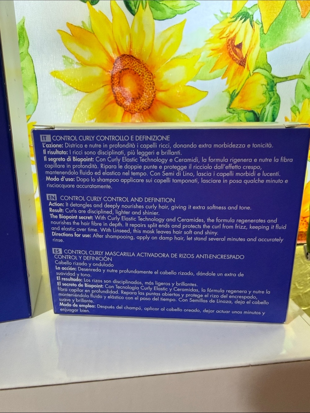 Control Curly Conditioner - Blue - Picture 3 of 5